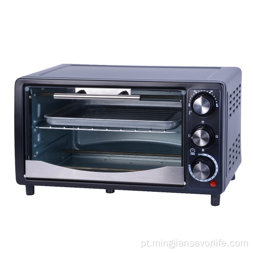 Mini-forno elétrico portátil multifuncional 12L torradeira